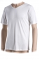 Preview: Unterhemd, Shirt, V-Ausschnitt, 100% Seide, Interlock, Weiss, L